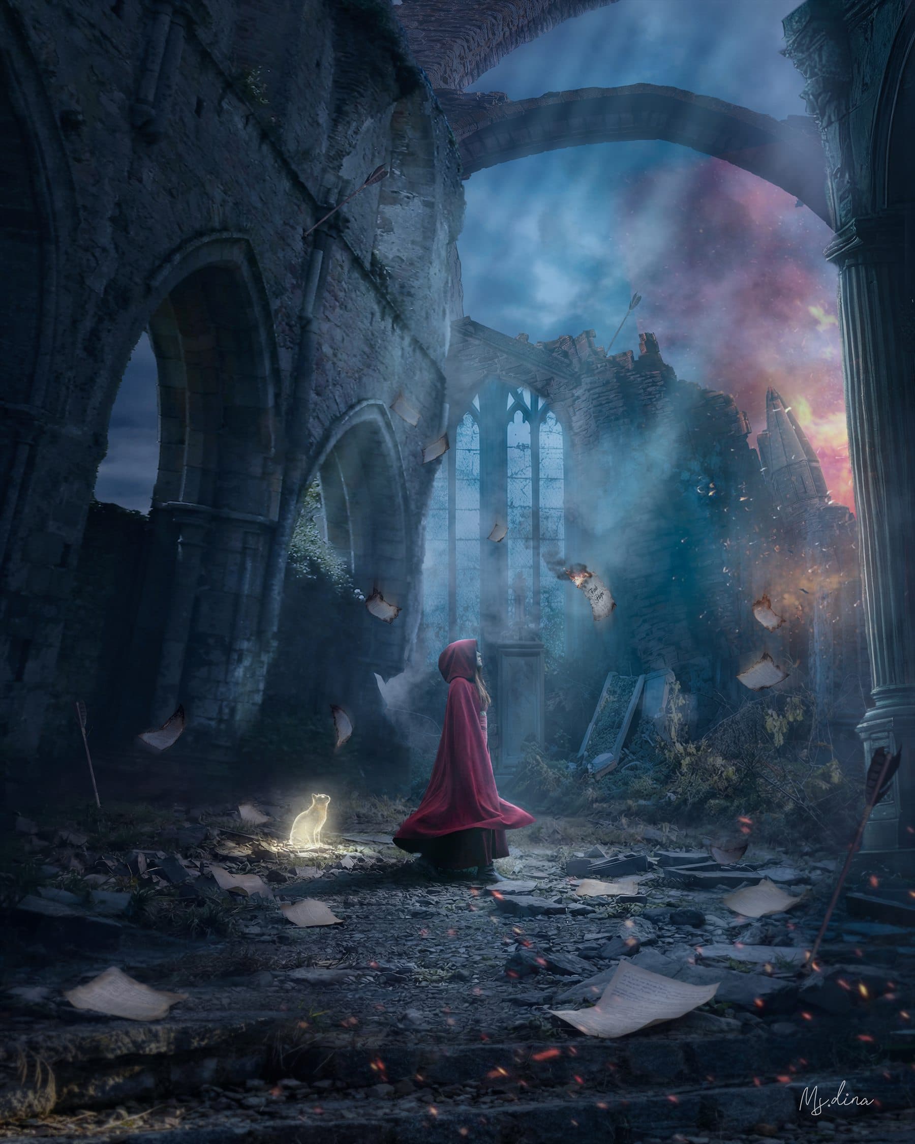 Find Hope, artwork by Dina