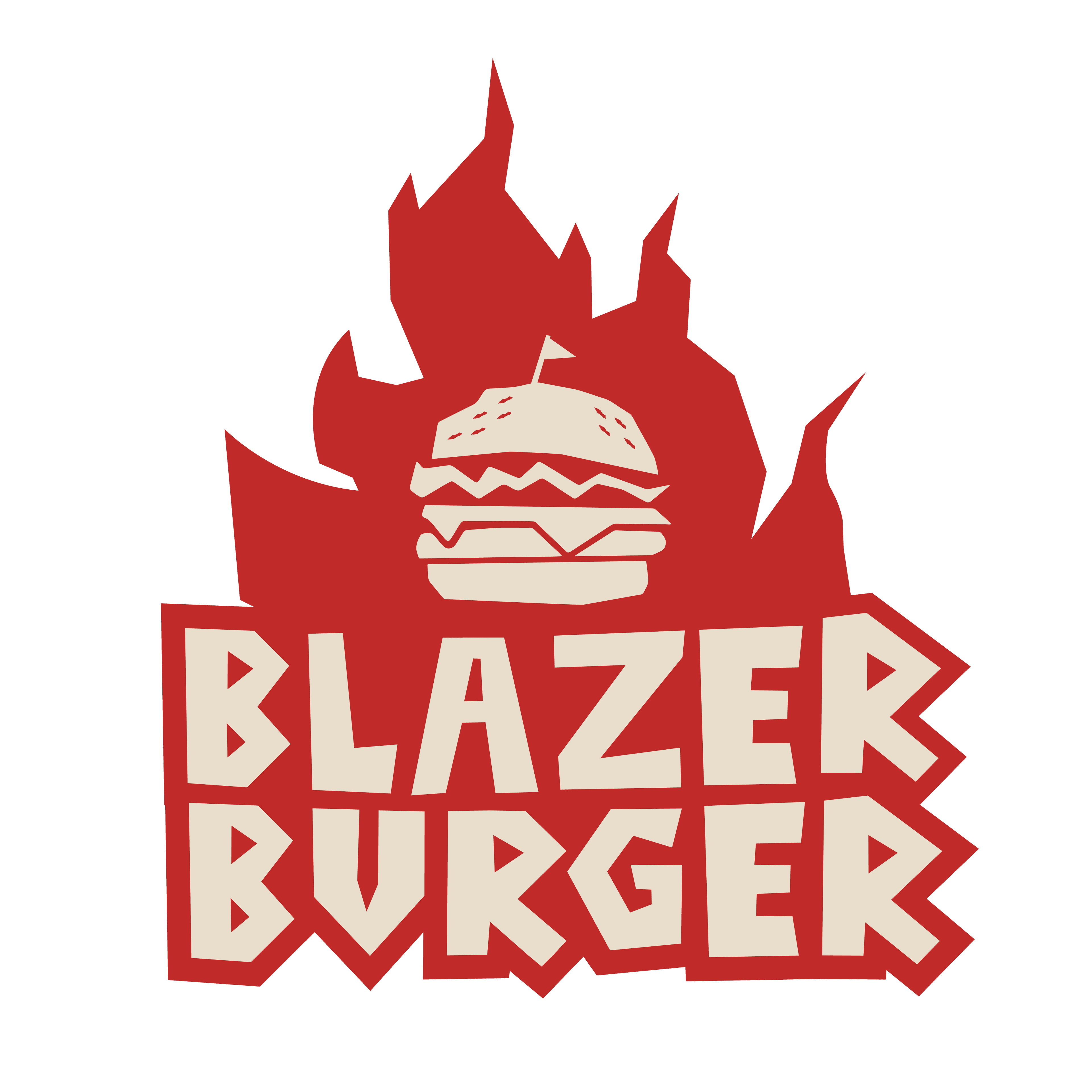 Blazer Burger logo wordmark